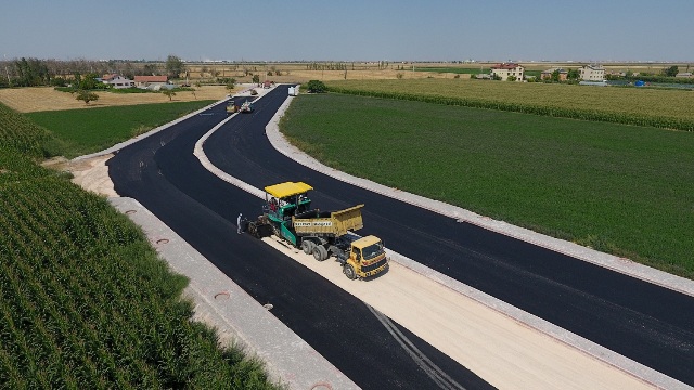 Şehir hastanesi için yeni güzergâhlar asfaltlanıyor