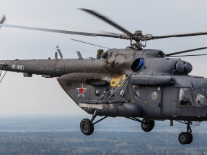 Rus helikopteri düşürüldü: 5 ölü