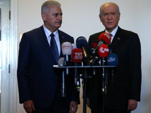 Başbakan Yıldırım-Devlet Bahçeli görüşmesi