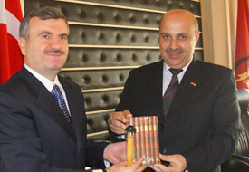 Halep Valisi'nden Konya'ya ziyaret