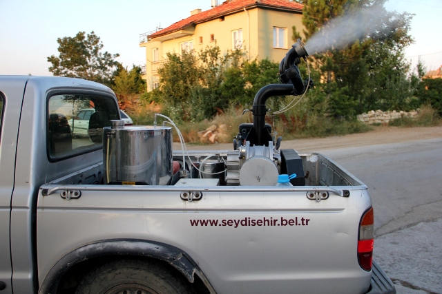 Seydişehir’de sinekle mücadele çalışmaları