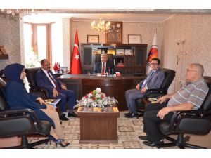 DAP Başkanı Demir'den Hastaoğlu'na ziyaret