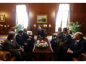 Kahraman, TÜBA Başkanı Acar'ı kabul etti