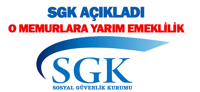 FETÖ’cü memura yarım emeklilik!