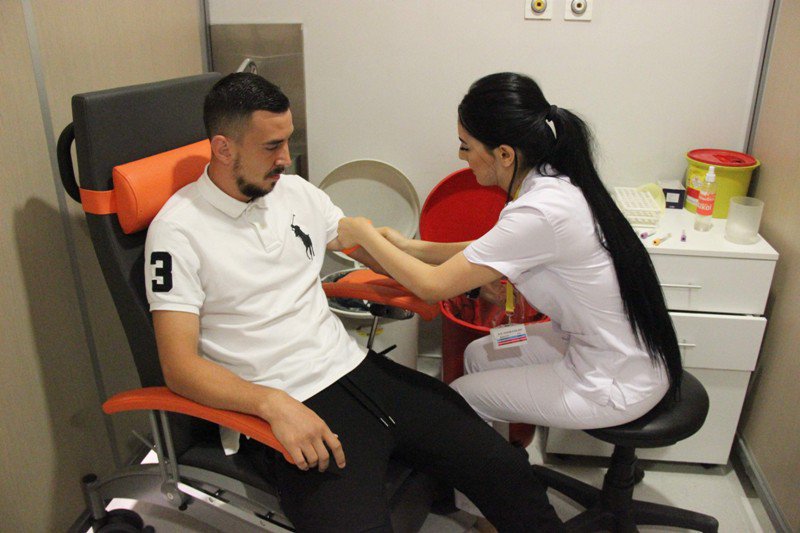 Hora, sağlık kontrolünden geçti