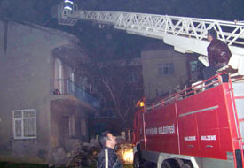 Seydişehir'de bir evde yangın