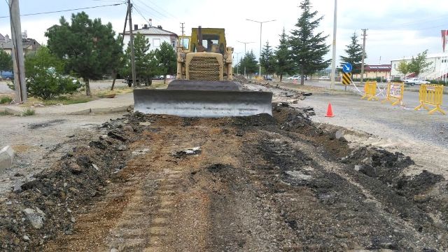 Seydişehir’de asfalt çalışmaları