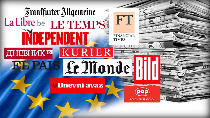 Yenikapı Avrupa basınında