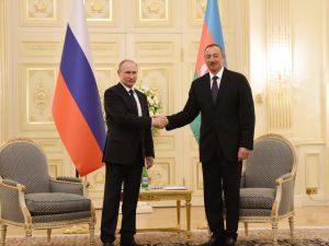 Rusya Devlet Başkanı Putin Azerbaycan'da