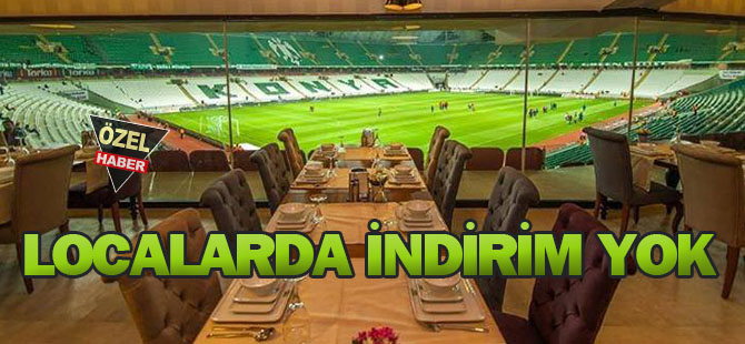 Localarda indirim yok