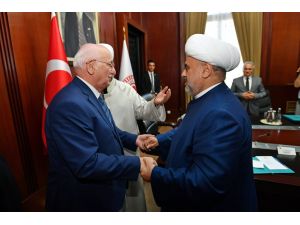 TBMM Başkanı Kahraman'ın kabulü