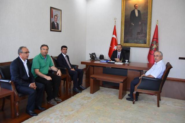 Gaziler’den Vali Canbolat’a Ziyaret