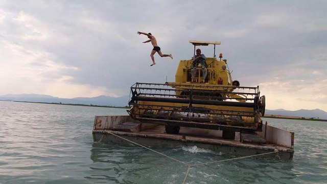 Biçerdöverin ada yolculuğu