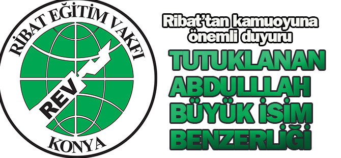 Ribat'tan kamuoyuna önemli duyuru