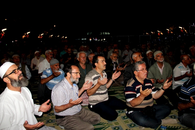 Seydişehir'de demokrasi nöbeti tamamlandı