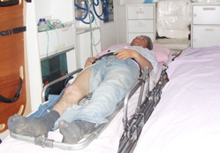 Alkolü fazla kaçırınca yolu şaşırdı