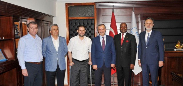 Ruanda Büyükelçisi , KSO’yu ziyaret etti