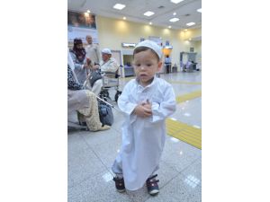 Hacı adayları uğurlandı