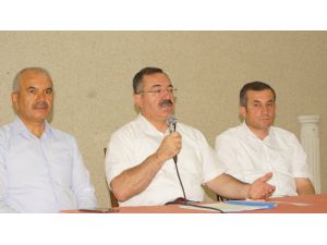 Başkan Acehan, esnafla bir araya geldi