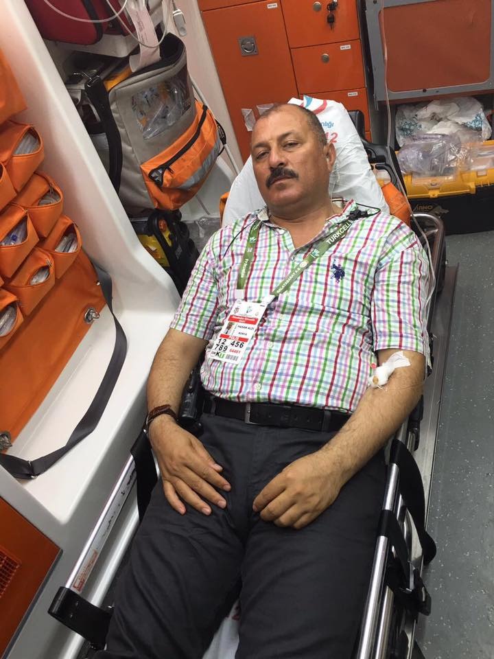 Konya'da Emniyet Müdür Yardımcısı maçta yaralandı