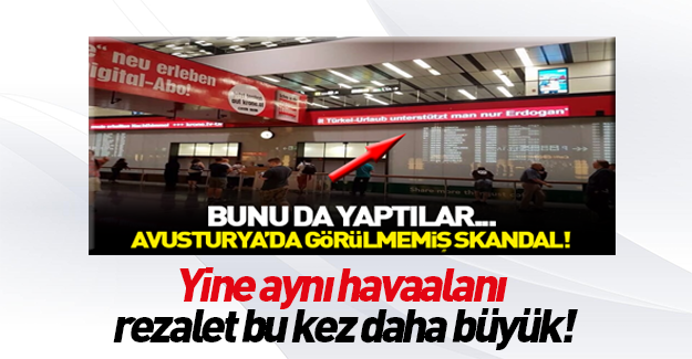 Yine Viyana yine rezillik!