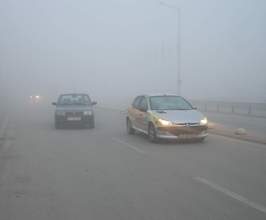 Sis trafiği olumsuz etkiledi
