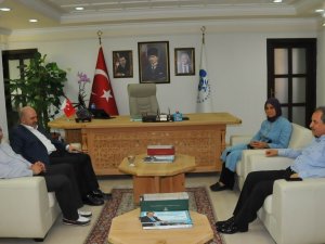 Mustafa Baloğlu’ndan, Başkan Akkaya’ya ziyaret