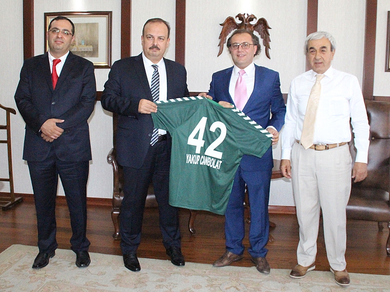 Anadolu’dan Vali’ye ziyaret