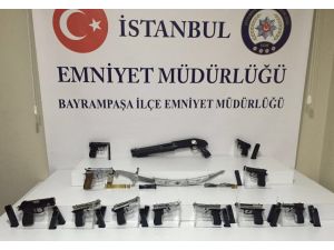 İstanbul'da silah kaçakçılığına yönelik operasyon