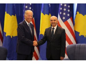 ABD Başkan Yardımcısı Biden Kosova'da