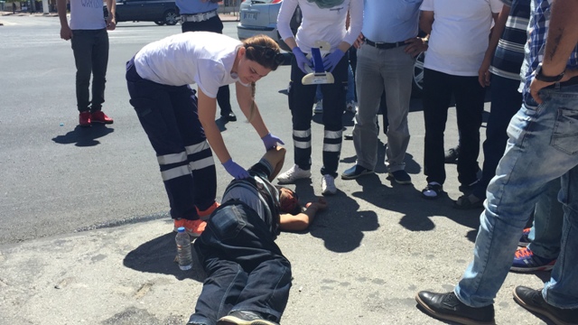 Konya'da trafik kazası: 1 yaralı