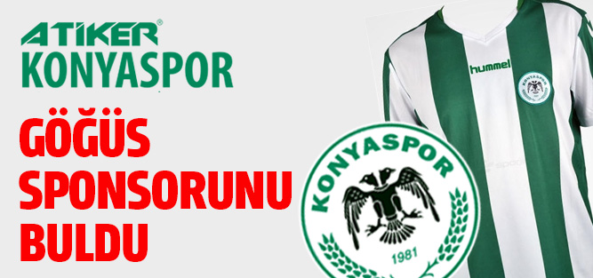 Atiker Konyaspor göğüs reklamını buldu
