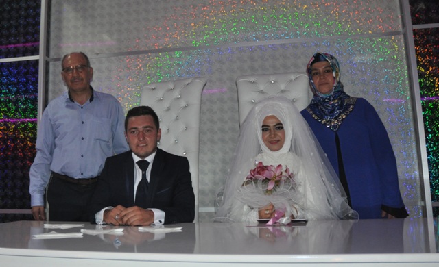 Süreyya ve Mehmet Cemil’in mutlu günü