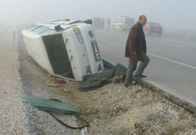 Kuluda trafik kazaları: 6 yaralı