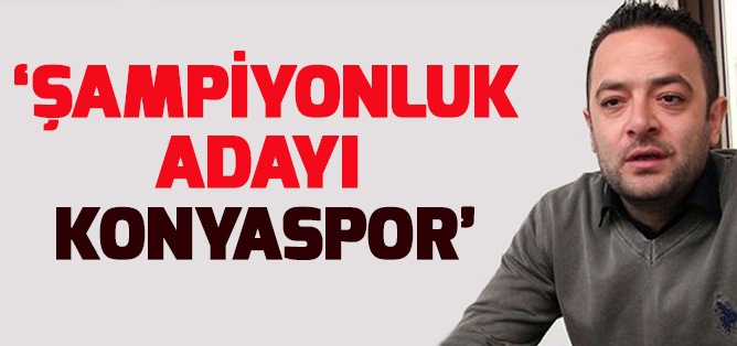 Uğur Meleke: Şampiyonluk adayı Konyaspor