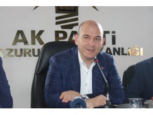 Çalışma ve Sosyal Güvenlik Bakanı Soylu, Erzurum'da: