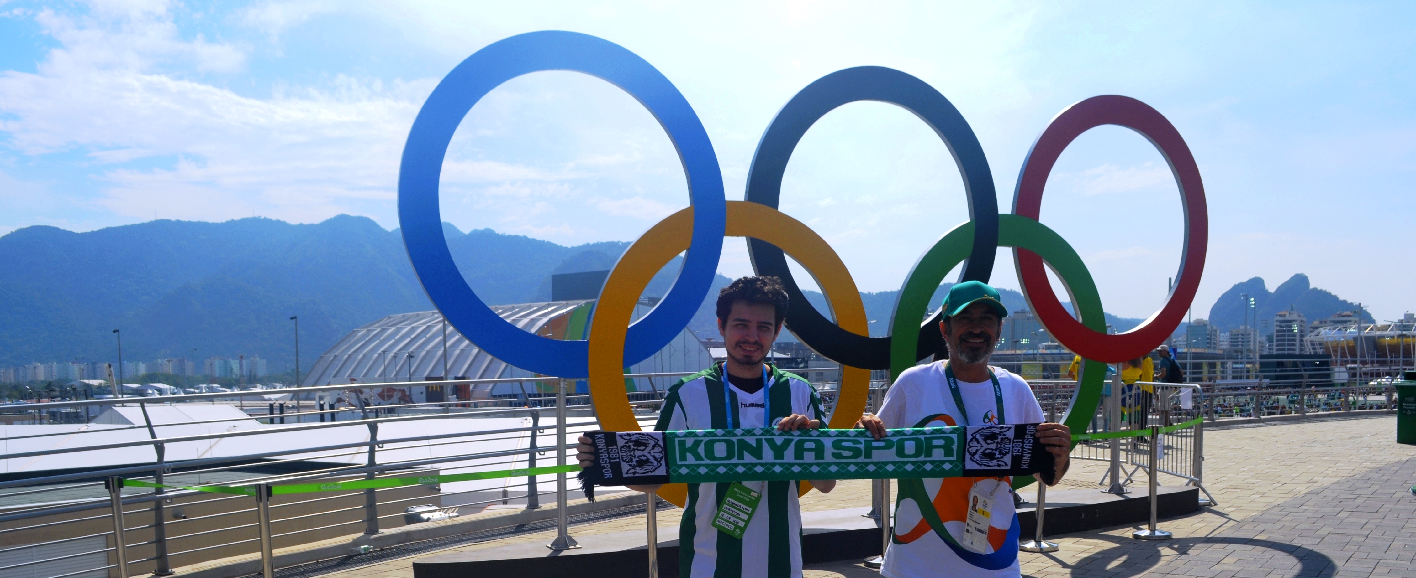 Olimpiyatlarda Konyaspor sevgisi