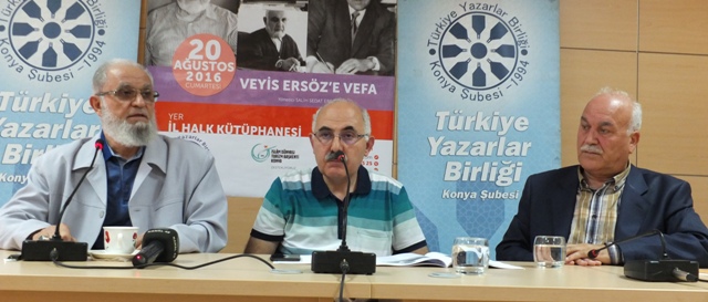 Konya'da "Veyis Ersöz'e Vefa" programı