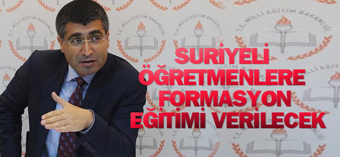 Suriyeli Öğretmenlere Formasyon Eğitimi