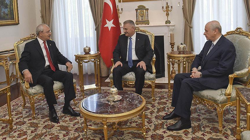 Liderler zirvesinde 'mini anayasa paketi' ile ilgili değerlendirmeler yapıldı