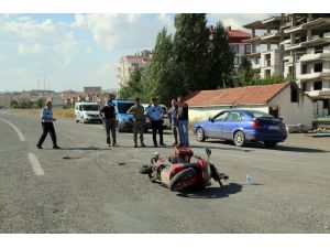 Şarkışla'da trafik kazası: 1 yaralı