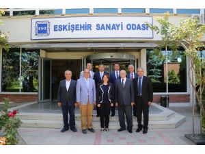 AK Parti Eskişehir Milletvekili Günay, ESO'yu ziyaret etti