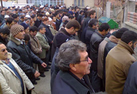 Tekin hocayı dualarla uğurladık