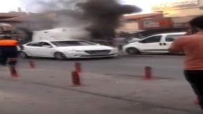 Ambulansta Yangın Çıktı, 3 Sağlık Personeli ve Hasta Ölümden Döndü
