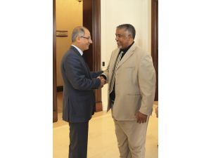 İçişleri Bakanı Ala, Libya Yerel Yönetimler Bakanı ile bir araya geldi