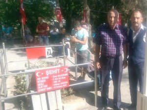 Konya Emlakçılar Odası'ndan Ömer Halisdemir’in ailesine taziye ziyareti