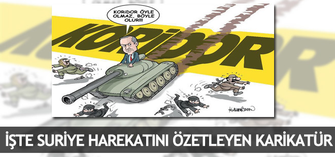 İşte her şey anlatan karikatür...