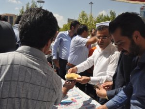 15 Temmuz Şehitleri Anısına Helva ikramı yapıldı