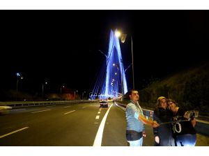 Yavuz Sultan Selim Köprüsü'nde araç geçişleri başladı