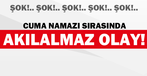 Cami cemaatinin üzerine avize düştü: 11 yaralı